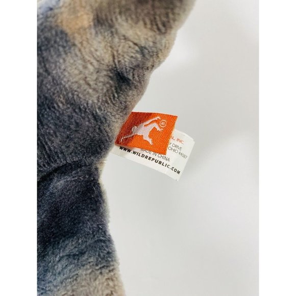 Wild Republic T-Rex 8" Plush Wrist Hugger Slap Bracelet Dinosaur Kids Toy Gray - Picture 6 of 8